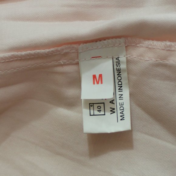 NWNT Wacoal Cozy Pajamas Sheer Peach  Set ILE SAINT LOUIS Crochet Cotton Medium - Picture 7 of 11